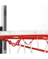 Streamdale Furniture Portable Basketball Hoop Basketball System 6.6-10 Ft Height Adjustment For Youth Adults Led