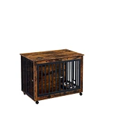 Streamdale Furniture Durable & Chic Dog Crate Safe Retreat, Stylish Elegance