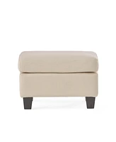 Streamdale Furniture Cozy and Chic Ottoman Upholstered Elegance, Birch Wood Charm