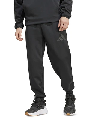 adidas Men's Z.n.e. Elastic Drawstring Logo Track Pants