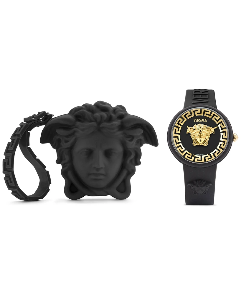 Versace Women's Swiss V-Pop Silicone Strap Watch 39mm