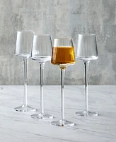 Anton Studio Designs Empire Clear Cordial Glasses, Set of 4