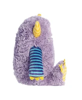 ebba Medium Hazu Monster Playful Baby Plush Toy Purple 11.5"