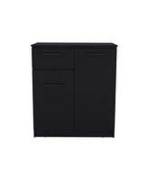 Streamdale Furniture Idaho Dresser With 2-Door Cabinets And Drawer