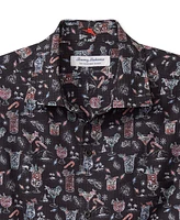 Tommy Bahama Men's Coast Short Sleeve Button-Front Boozy Night Print Shirt