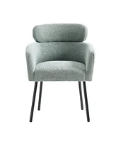 Hulala Home Niccolo Modern Boucle Dining Chair with Adjustment Feet