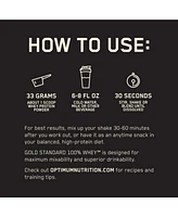 Optimum Nutrition Optimum Nutrition, Gold Standard 100% Whey Protein Powder, 5 lb