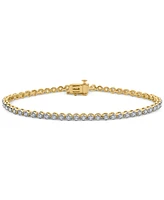 Diamond Tennis Bracelet (1 ct. t.w.) in 10k Yellow Gold