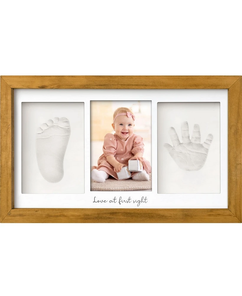 Duo Baby Hand and Footprint Kit, Handprint Newborn Photo Frame, Keepsake for New Mom
