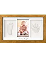 Duo Baby Hand and Footprint Kit, Handprint Newborn Photo Frame, Keepsake for New Mom
