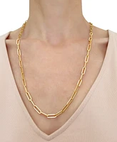 Paperclip Link Chain 22" Chain Necklace (1-3/4mm) in 14k Gold