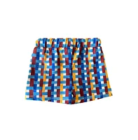 Miga Swimwear Baby and Toddler Boys' Geometric Boardshort