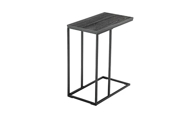 Slickblue C-Type Single Layer Rectangle Side Table for Versatile Living Room and Bedroom Use