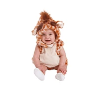 Dress Up America Giraffe Romper & Hood Costume Set