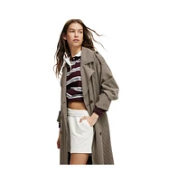 Cotton On Women's Lottie Check Trench Coat