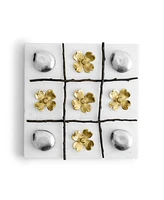Michael Aram Dogwood Tic Tac Toe, 9" x 9"