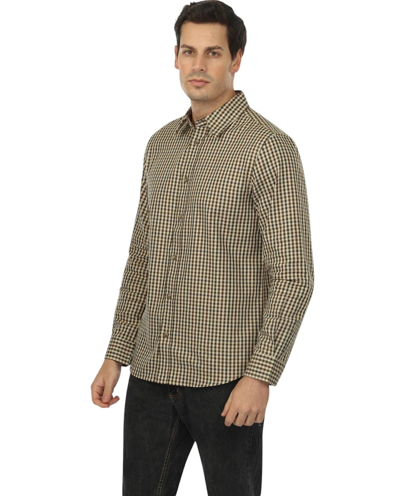 Vustra Men's Mammoth Woods Plaid Button-Down Shirt