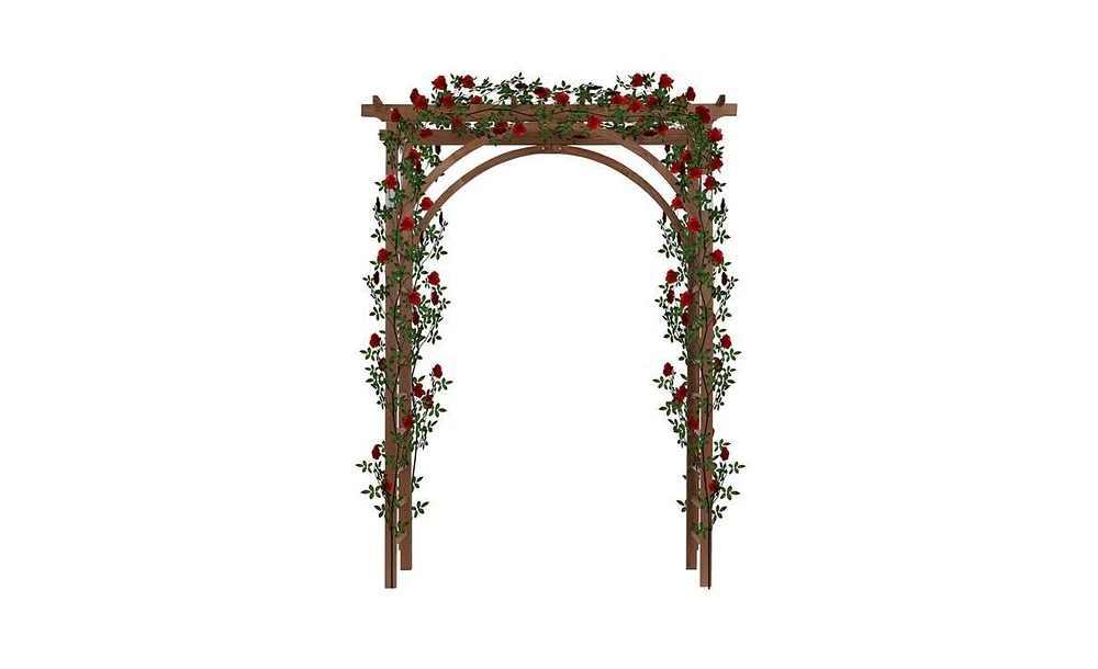 Slickblue Beautiful and Practical Garden Arch for Stunning Outdoor Landscapes