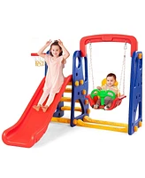 Gouun 3-in-1 Junior Children Climber Slide Playset