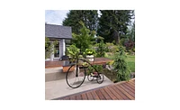 Slickblue Paint Bicycle Shape 3 Plant Stand