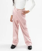 Stella 88 Big Girls Satin Cargo Pant