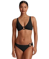 Lauren Ralph Lauren Womens Macrame O Ring Bikini Top Bottoms