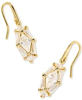 Kendra Scott Crystal Mixed Cut Cluster Drop Earrings