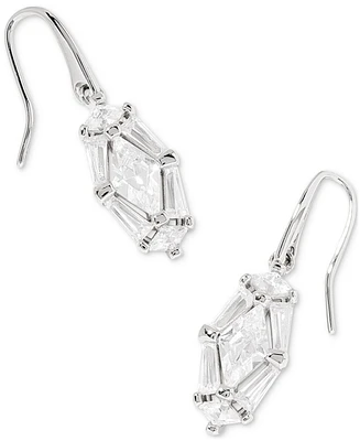 Kendra Scott Crystal Mixed Cut Cluster Drop Earrings