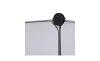 Slickblue 16-Cube Storage Shelf Bookcase in White, Versatile Shelving Unit for Organizing Closets, Toys, and More