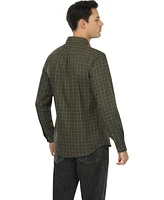 Vustra Men's Cypress Shadows Plaid Button-Down Shirt