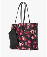 Kate Spade New York Women's Bleecker Fall Poppies Large Tote Bag