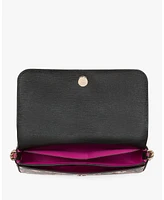 Kate Spade New York Women's Devin Fall Poppies Flap Chain Wallet