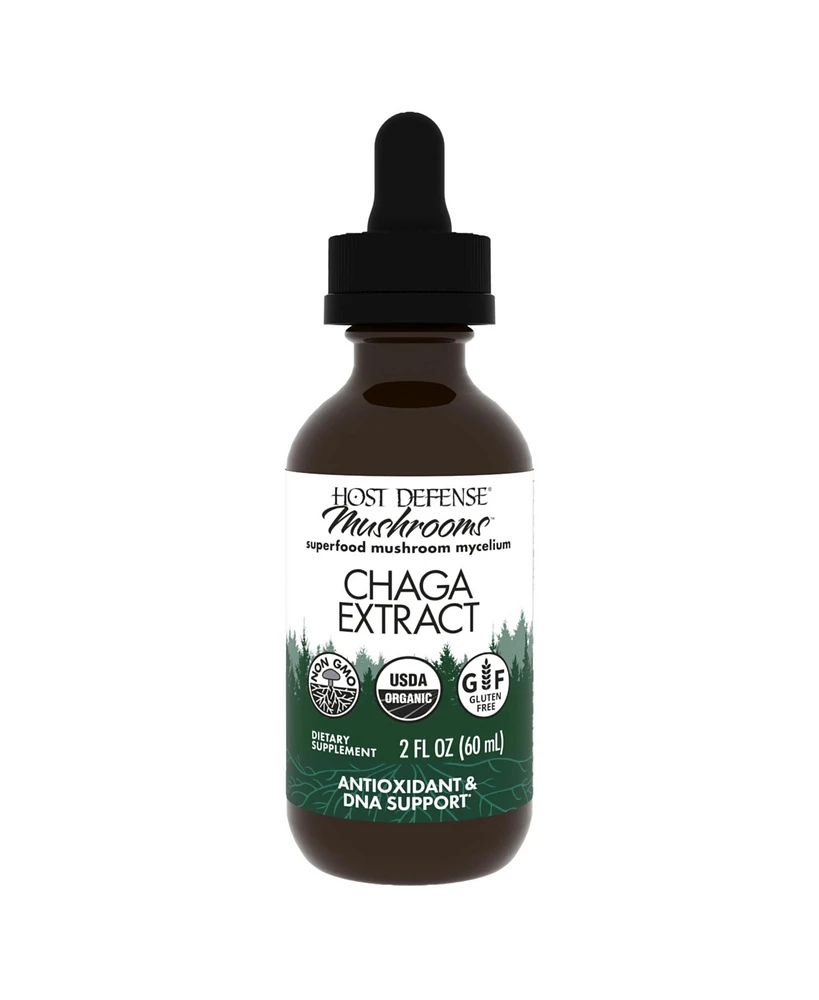 Host Defense Chaga Extract - Immune System Support Supplement - Chaga Mushroom for Antioxidant Activity Support