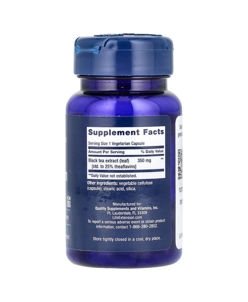 Life Extension Theaflavin Standardized Black Tea Extract