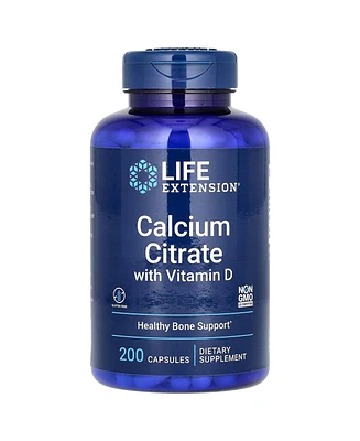 Life Extension Calcium Citrate with Vitamin D