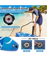 Hongge Inflatable Stand Up Paddle Board Sup Board with Premium Sup Accessories