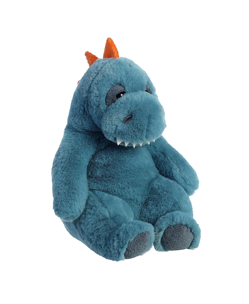 Aurora Large Da Dino Sluuumpy Cozy Plush Toy Blue 15"