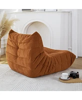 Streamdale Furniture Floor sofa Bean Bag Chair for Adults Fireside Bean Bag Lounger Memory Foam Chair for Home, office