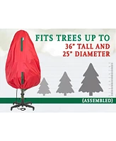 Florida Brands Upright Christmas Tree Storage Bag For Topiary and Holiday up to ft Tall