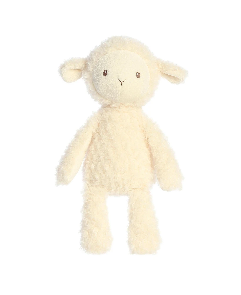 ebba Large Cherub Lamb Playful Baby Plush Toy White 13"