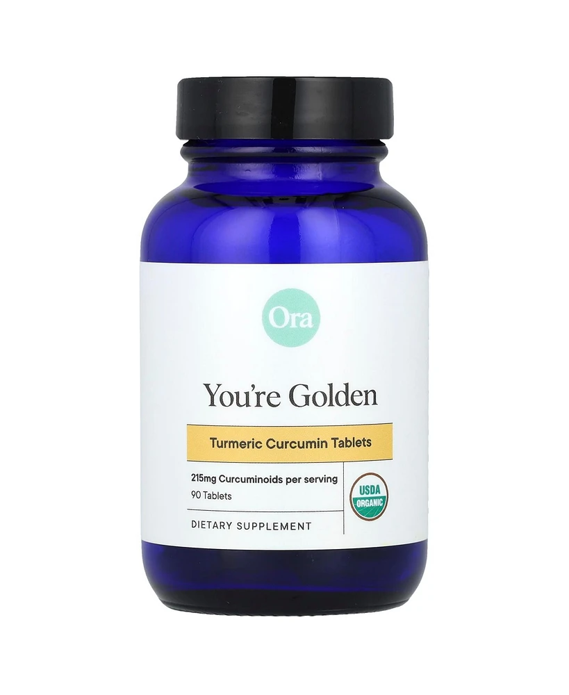 Ora You're Golden Turmeric Curcumin 215 mg