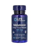 Life Extension Melatonin 6 Hour Timed Release mcg