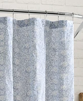 Peri Home Ikat Eyelet Cotton Shower Curtain, 72" x 72"