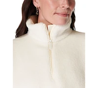 Sweaty Betty Women's Textured Plush Fleece Half-Zip Jacket