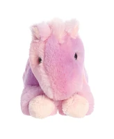 Aurora Small Pony Mini Flopsie Adorable Plush Toy Rainbow 8"