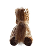 Aurora Medium Mocha Horse Flopsie Adorable Plush Toy Brown 12"