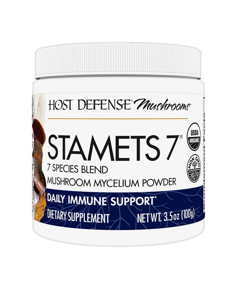 Host Defense Stamets 7 Mushroom Powder - 7 Species Blend