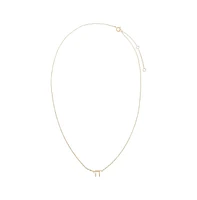 By Adina Eden Solid Chai Necklace 14K