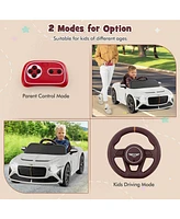 Hongge 12V Powered Car Kids Ride-on Racer Car Licensed Bentley Bacalar