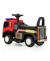 Hongge Kids 6V Battery Powered Electric Ride On Fire Truck